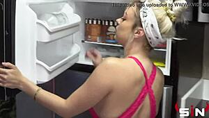 Bound whore in clown costume takes big black cock for hardcore creampie with interracial bondage and blowjob.