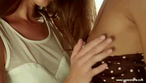 Best Friends Boldly Lesbian Fuck Outdoors Using Toys