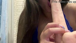 do you want me to suck your juicy monster cock while playing with my big tits?