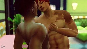 In Sims 4, a gay diversion reaches its maximum intensity