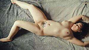 Amateur MILF Stretches and Relaxes Sensually