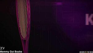 Detailed Game Set Snatch Featuring Kali Roses, Katana Kombat, Kyler Quinn In Athletic Skirt And Thong.