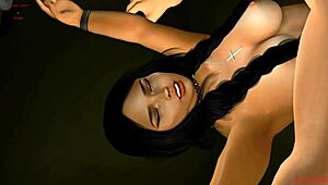 Hey, this latina teen Sofia Cyreide is getting tight anal on holiday! 😈