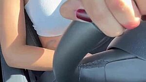 Uber Hot Woman Shows Off In Public