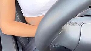 Uber Hot Woman Shows Off In Public