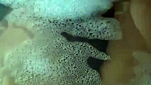 Bbw flaunts feet and fat pussy in bath 😍