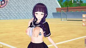 summertime saga episode where sexy milf neighbor gets help in the garden