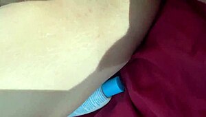 i love when he finger fucks my pink pussy in this interracial amateur couple scene 😍💦