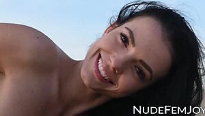 TAKING Babe SHOWS OFF Her PERFECT ASS And PINK PUSSY