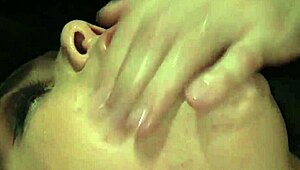 Why is this slave tied up for anal training?