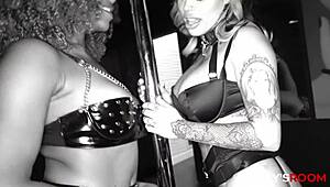 rickysroom jenna and karen play rock paper pussy with big black cocks