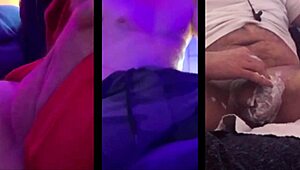 Watch This Amateur Gay Guy Wank And Cum Hard!