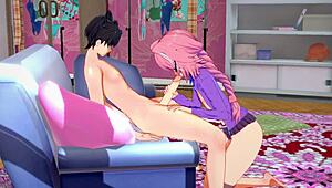 Watch Gudao and Astolfo in Intense Blowjob Scene from Fate Grand Order Yaoi Anime