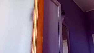 Blonde pornstar nude with big tits smoking in erotic fetish scene