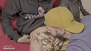 Guilherme Kaduzinho Asks Guys for Cigarette, Gets Big Cock.