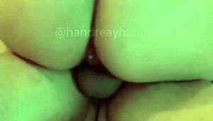 My boyfriend turns me into a cuckold and fucks her while I masturbate watching 😈