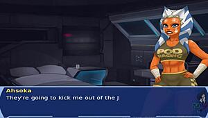 Star Wars Cosplay Bang Explodes! Hot XXX Alien Girls in Orange Trainer Part 26!