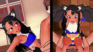 हेय, मेरी स्वीट वैजिना से मत खेलो, नागातोरो, इस एडल्ट कॉस्प्ले डे 2 में!