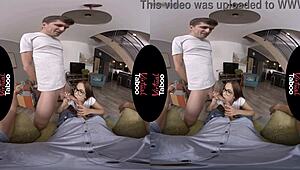 Feeling Taboo Pleasure With Shaved Toys And Blowjobs