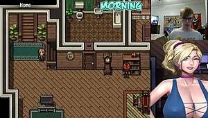 How does rescuing Jessie from zombies feel with uncensored hentai action?