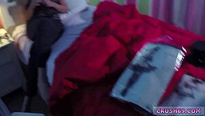 teen chatting about dildo while masturbating for first time, chinese style, swallowing fun