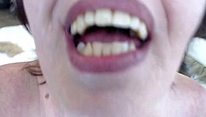 dawnskye oils her body for filthy bbc roleplay