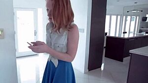 i watch katy rip clothes and take her stepbrother's cock on the sofa