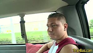 Amateur hetero man experiences intense gay blowjob and hardcore fucking