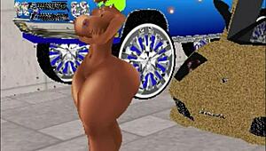 Fucking Somebody's Black Man in the Hood!