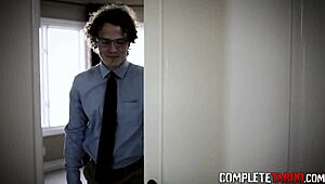 Can you handle this petite blonde teen's extreme group blowjob?