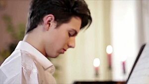 Bold twink group orgy outdoors with cum