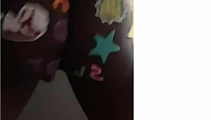 Shemales engage in hardcore group action with deepthroat and doggystyle on slut ass.