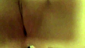 Playing with my pussy before bed, fingering and squirting