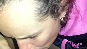 My girlfriend sucking my cock like it's her favorite treat