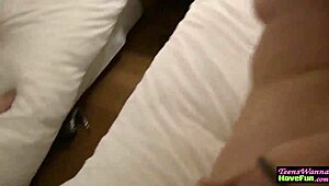 this real teen 18+ gets rammed hard at the party scene