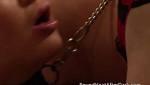 Submissive Czech Lesbian Chained And Bound Satisfies Dominant Mistress With Intense Cunilingus