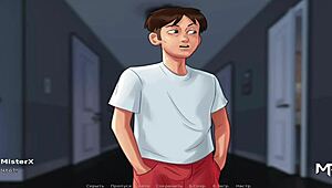 Who tied you up in this BDSM scene?