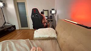 I saw my boyfriend and took control