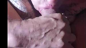 Brittny Enjoys Solo Playtime with Self-Sucking Action in Hot Session.