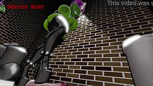 Chomper encounters alley trouble