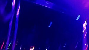 Wow, spying on Anny dancing at the naughty house!