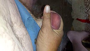 Cum in step daughter's panties during homemade fun