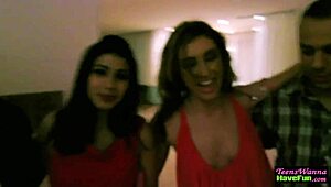 this real teen 18+ gets rammed hard at the party scene