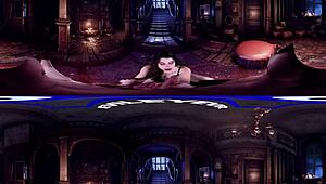 hey, check out this curly haired babe lacy channing getting hardcore doggystyle blowjob in victorian mansion pov