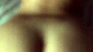 damn, bending over this latina for doggystyle action