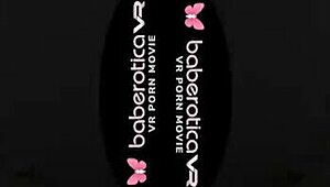 In VR, solo girl Regina Rich RUBS her WET PUSSY in lingerie