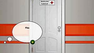 emotional encounter: college nurse gives handjob in hospital