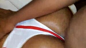 ebony nurse phat ass part 2 bent over oiled monster cock doggystyle