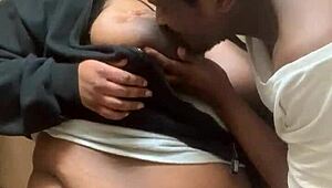 we had a quickie in the public bathroom before our movie, creampie and all