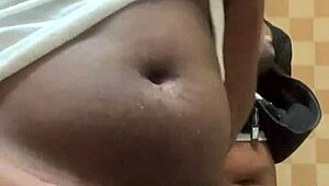 we had a quickie in the public bathroom before our movie, creampie and all